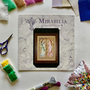 070 Mirabilia cross Stitch Pattern maidens of the Seasons I