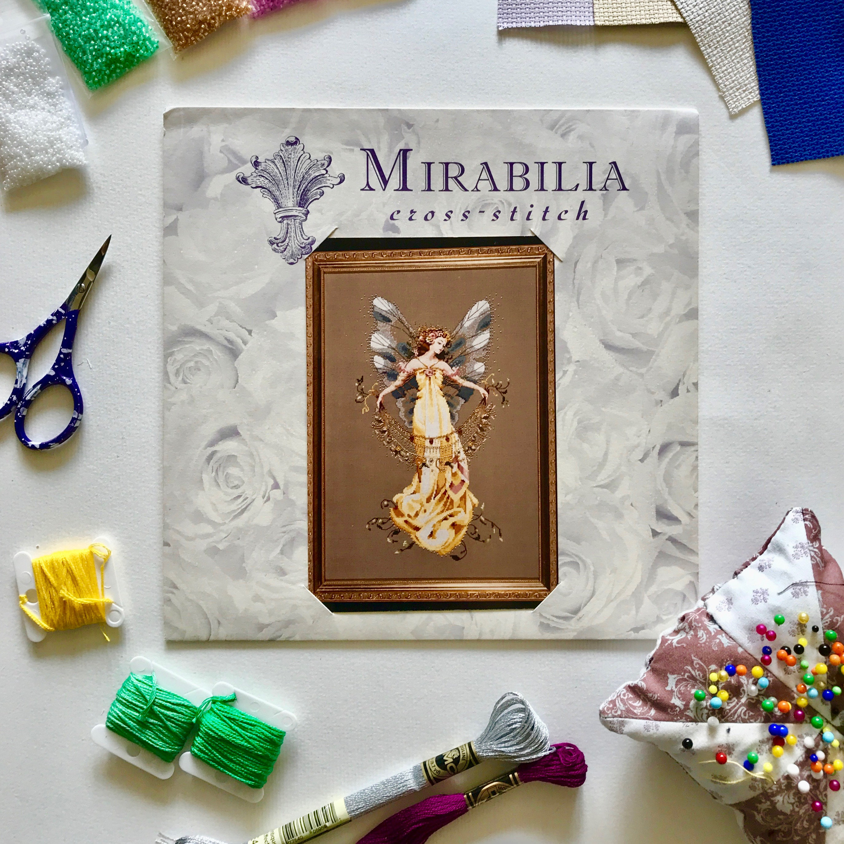 041 Mirabilia Cross Stitch Adia the Garden Fairy OOP - Etsy