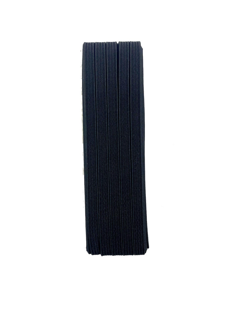 pink Flat rubber band black bordeaux 8 mm flat elastic tape white black-blue pink