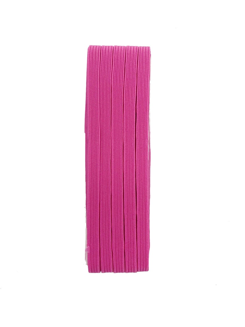 pink Flat rubber band black bordeaux 8 mm flat elastic tape white black-blue pink