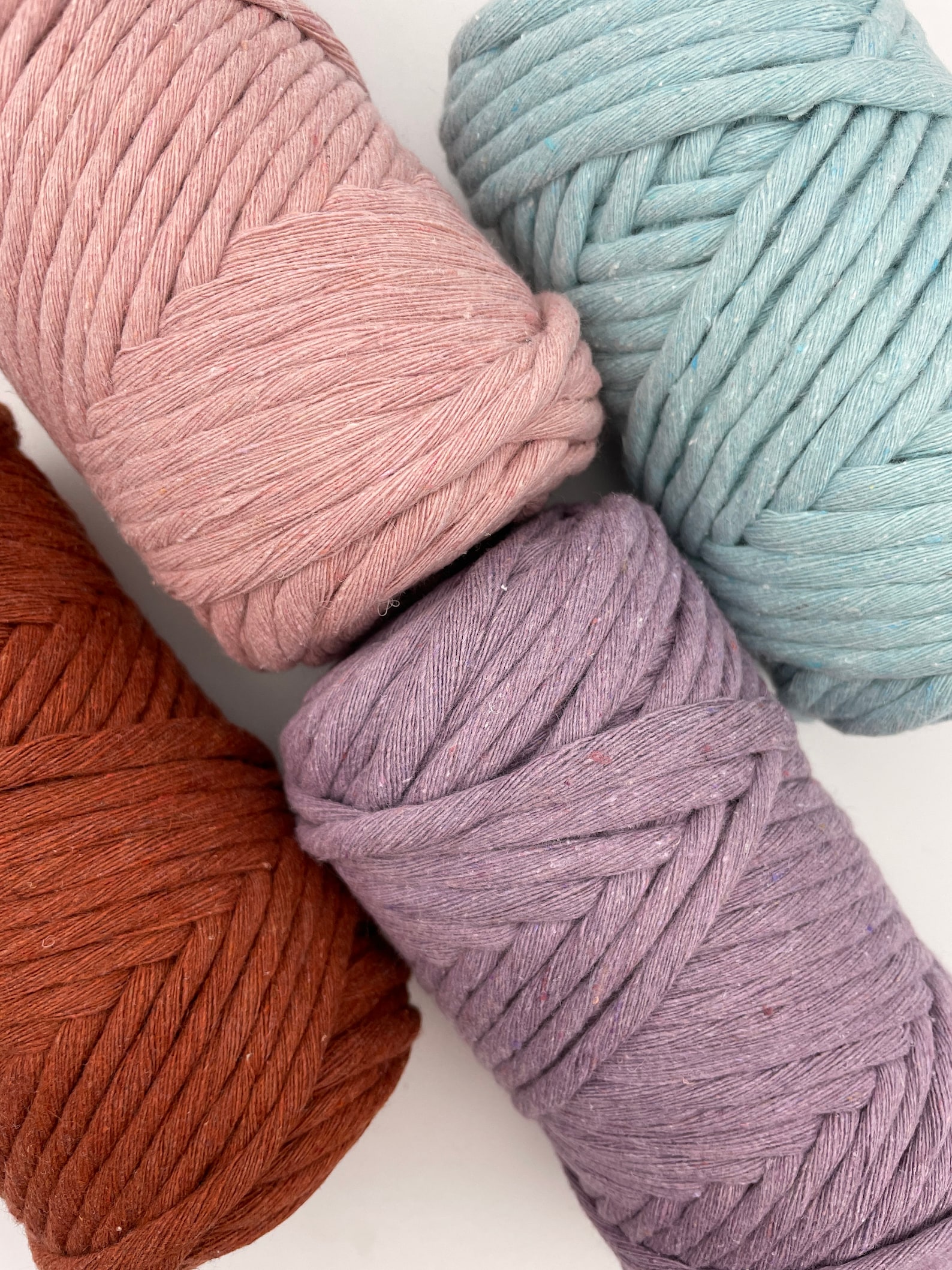 Macrame yarn 4 mm cotton for getting out soft 60 m for Etsy