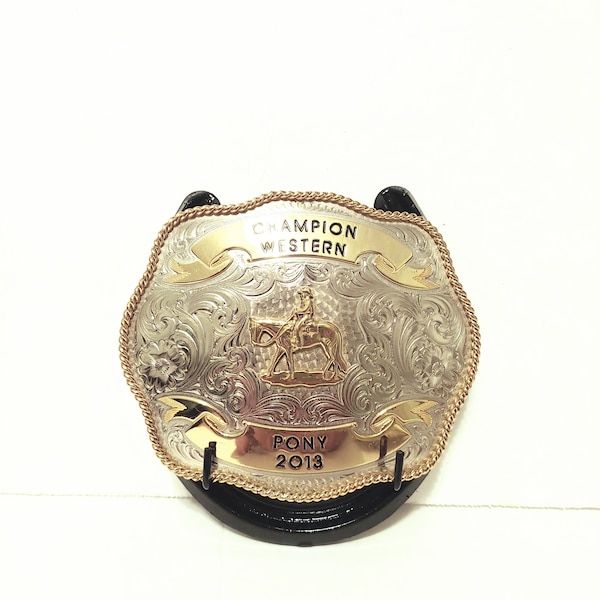 Rodeo Buckle Display - Etsy