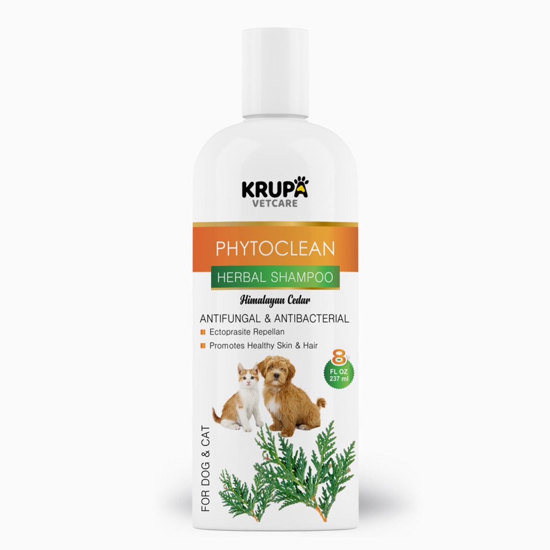 PHYTO CLEAN Himalayan Cedar Herbal Shampoo for Dog and Cat Etsy