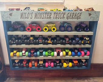 Monster Truck Organizer - Blue