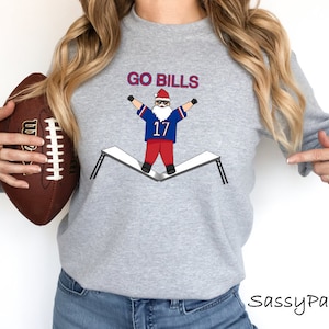 Santa is in the Mafia, This is Our Year!! Bill-ieve IT!! Lets Go Buffalo, Bills Christmas, Sweatshirt, Sassy Pants Tees, dtg