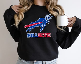 Bills Christmas Reindeer, Let&#39;s Go Buffalo, This is Our Year!! Bill-ieve IT!!, Sweatshirt, Sassy Pants Tees, dtg