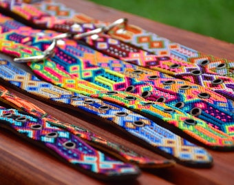 Large Dog Collars | Handmade Dog Collars | Mexican Dog Collars | Leather Dog Collars | Woven & Artisan Collar | Dog gift | Dog Accessories