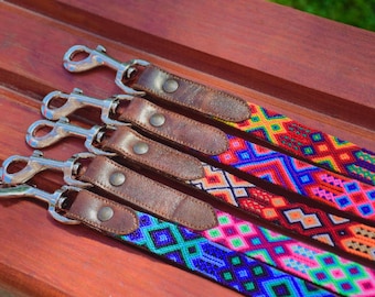 Handmade Leash I Artisanal Mexican Leather Leash I Stainless Steel Hardware I Gift for Dogs I Paws NWA Collections