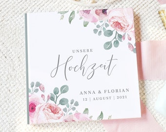 Gästebuch zur Hochzeit "Floral" #G010