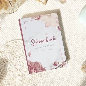 Stammbuch der Familie in 3 Größen "Kirschblüte" #S005