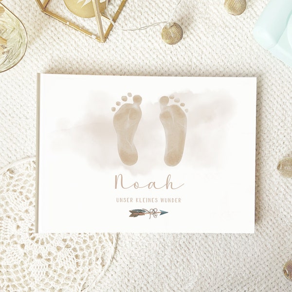Baby album first year "Boho Nursery" #76