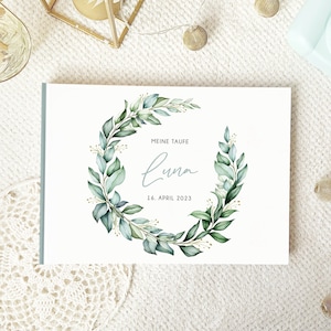 Guestbook Guestbook for baptism, communion, confirmation or confirmation in A4 #012