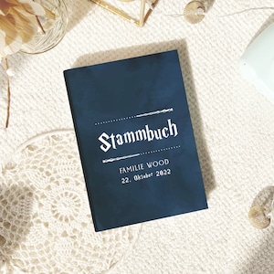 Stammbuch der Familie "Magic Darkblue" #S026d