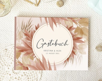 GÄSTEBUCH Hochzeit "Boho Wreath" #G083