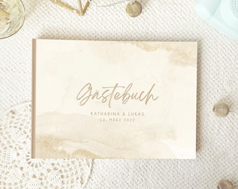 Gästebuch Hochzeit "beige aesthetic" #G133