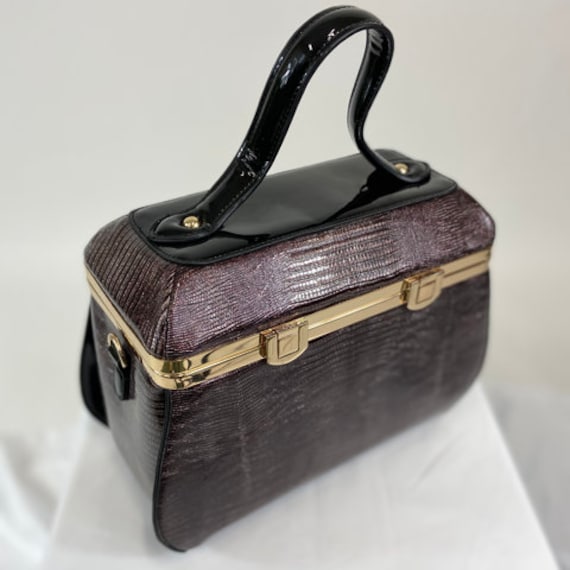 Classic Chloe anne Handbag in Black Copper Vintage Inspired Etsy