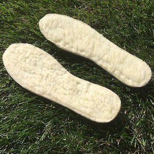 Sheep Wool Insole with Felt, Wool Shoe Insole, Inner Sole Winter, Sheep Wool Shoe Liners, Woolen felt insoles, shoe liner, fathers day gift