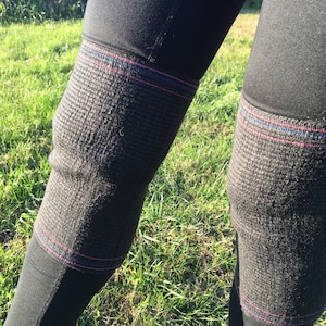 Wool knee warmers, Therapeutic wool knee warmers for adults Healing knee wrap Warm knee warmers
