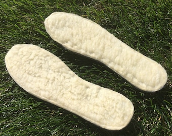 Schafwolle Einlegesohlen mit Filz, Woll Schuheinlage, Einlegesohlen Winter, Schafwolle Schuheinlagen, Wollfilz Einlegesohlen, Geschenk zum Vatertag
