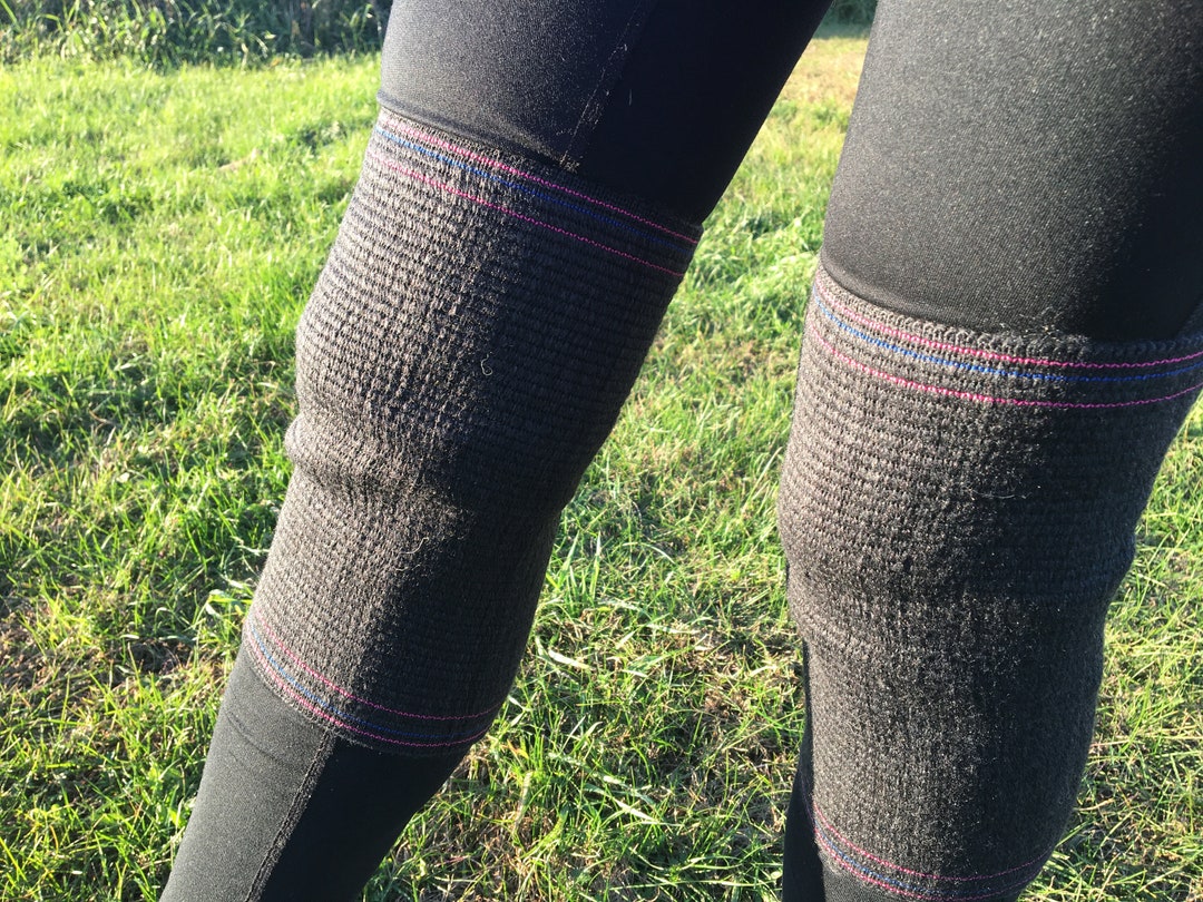 Wool Knee Warmers, Therapeutic Wool Knee Warmers for Adults Healing Knee Wrap Warm Knee Warmers