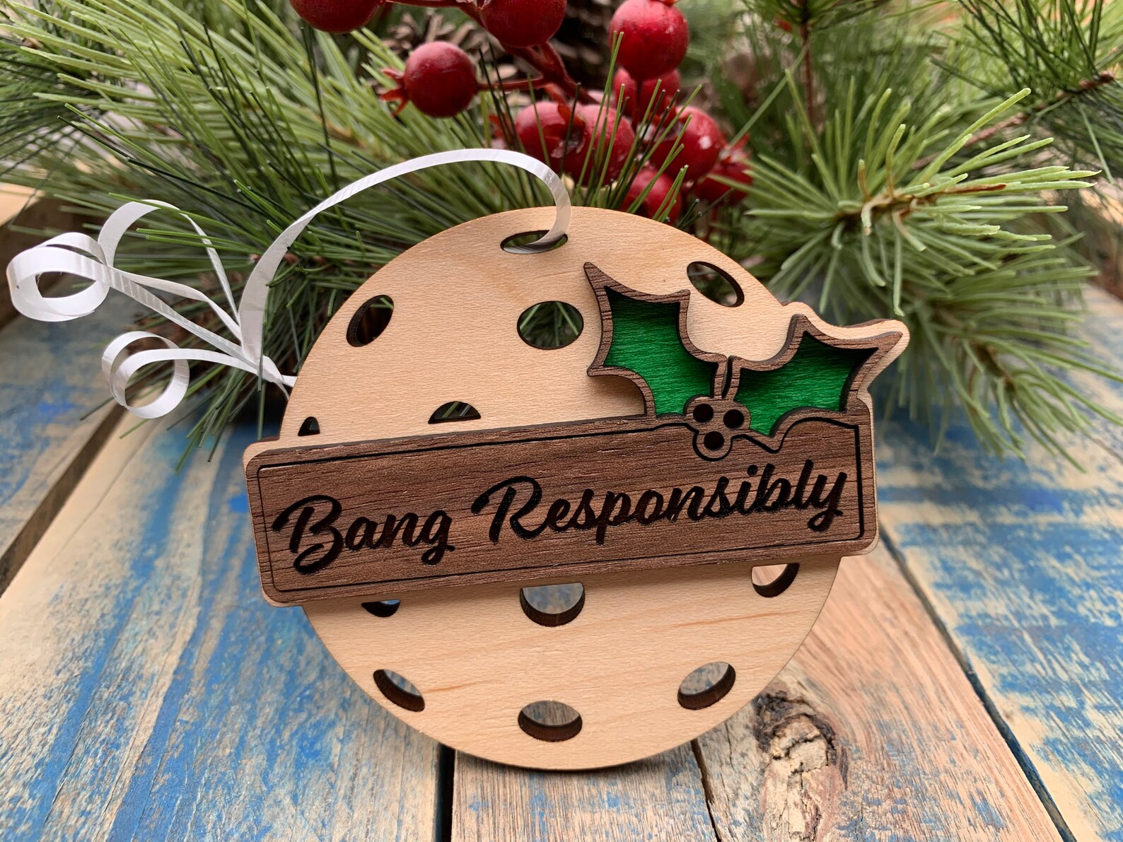 Pickleball Ornaments Etsy