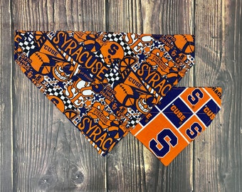 Syracuse Orangeman Over the Collar Reversible Pet Scarf