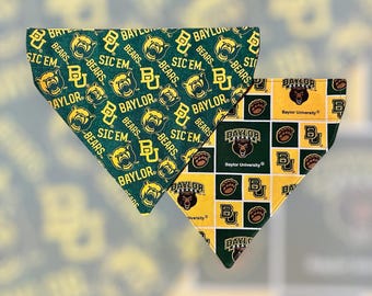 All Star Dogs NCAA Baylor Bears Collegiate Dog Collar - Team Spirit For Your Pup