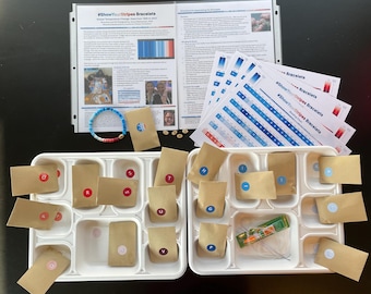 Kits de pulseras con rayas para el calentamiento global