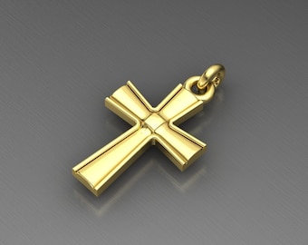 925 Sterling Silver Simple Cross Charm,Tiny Charm,Small Charm,Bracelet Charm,Silver charm Pendant,Necklace Charm,Small Cross Charm