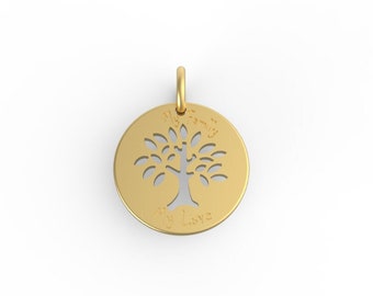 925 Silver Life Tree Charms, Silver Tree of Life Charms, Family Tree Pendant, Sterling Silver Tree Charm, ,Plating Options Available