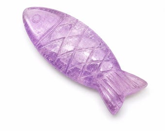 Natural Amethyst Carving, Hand Carved Gemstone, For Pendant making , Mini Charm, Jewelry Supply