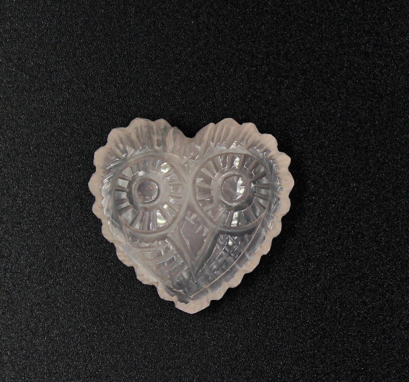 Rose Quartz Owl, Crystal Carving, Owl Carving Stone, Carving, Owl Gemstone, Healing Stone, DIY Jewel