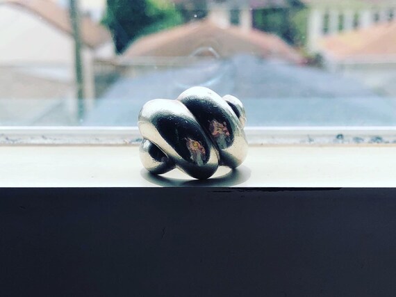 Sterling Silver Statement Ring - image 1