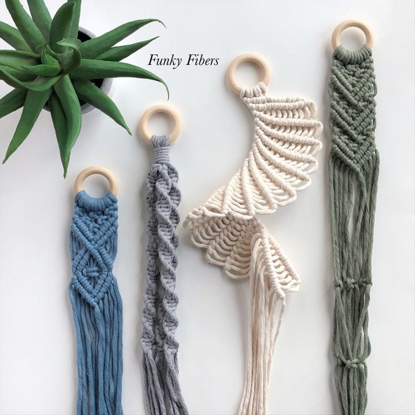 Macrame Plant Hanger: Boho Home Decor, 100% Cotton