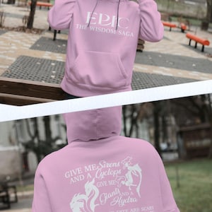 Epic the Musical- Legendary- Hoodie- Pink