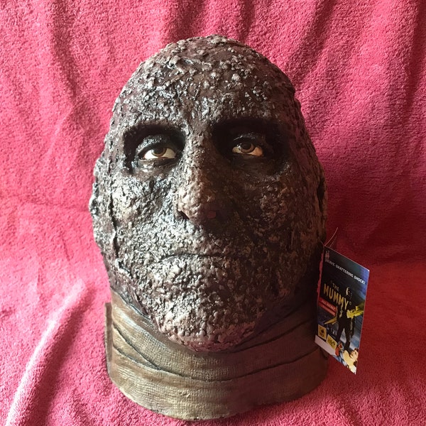 25% Off New Hammer Horror - The Mummy Latex Deluxe Mask Trick or Treat Studios Free Shipping!