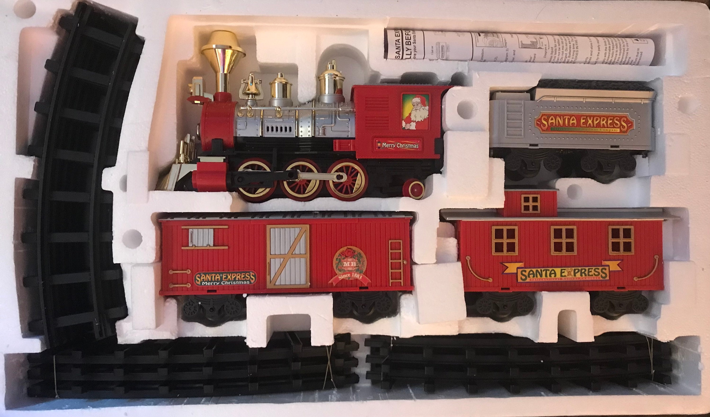 Jumbo santa's express train smoke 2025