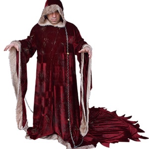 25% Off New Halloween Christmas Michael Dougherty's Krampus Deluxe Costume Free Shipping Item image 2