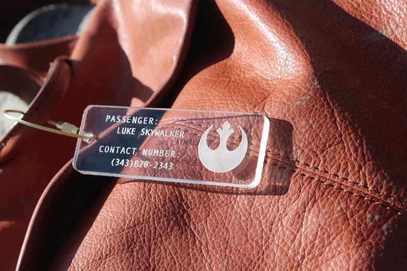 Star Wars Luggage Tags | Disney Star Wars Bag Name | Rebel Personalized ...