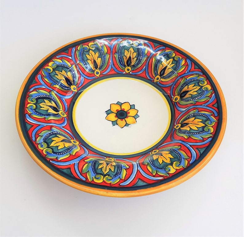 VTG Pottery Italy Pascal Ravello Ceramiche D'arte Pasta Etsy