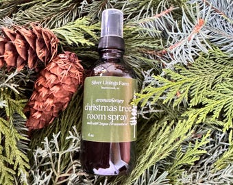 christmas tree room spray | Oregon fir essential oil spray | natural aromatherapy