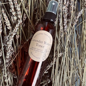 lavender water hydrating face toner | 4 oz
