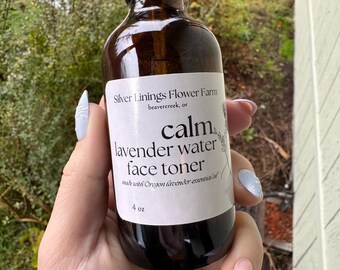 lavender water hydrating face toner | 4 oz