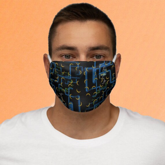 Complicated Pattern All Print Face Mask Funny Face Mask - Etsy