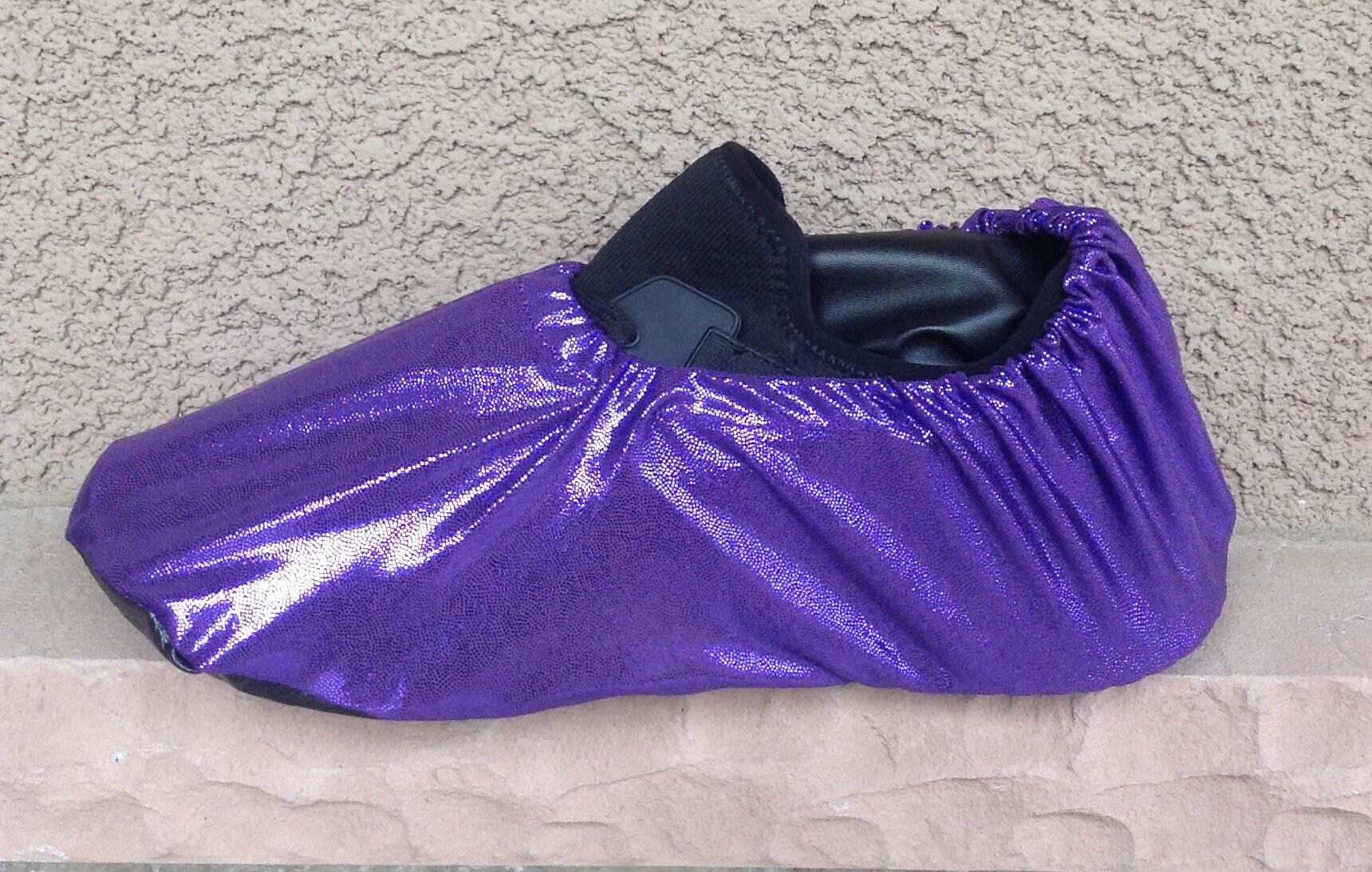 Purple Shiner Bowling Shoe Covers Etsy