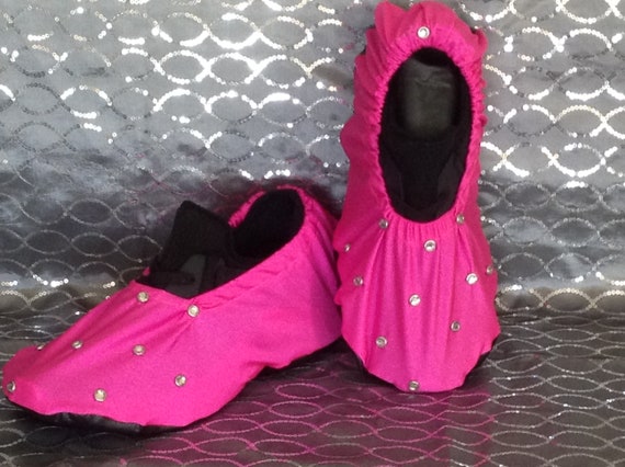 pink shoe covers