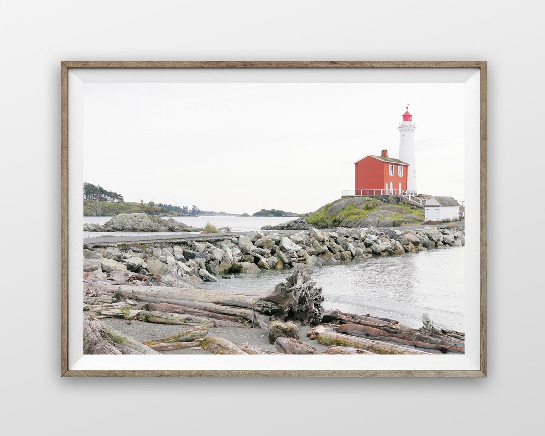 Lighthouse Photo Print Coastal Wall Art Scenic Seaside - Etsy
