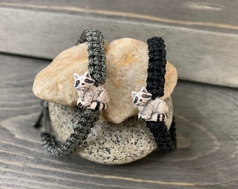 raccoon bracelet