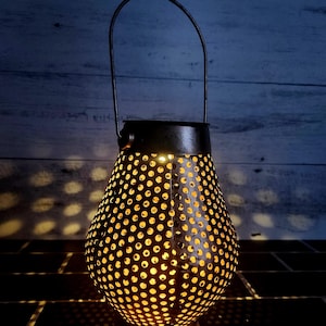 Solar Lantern, Bronzed Projection Light