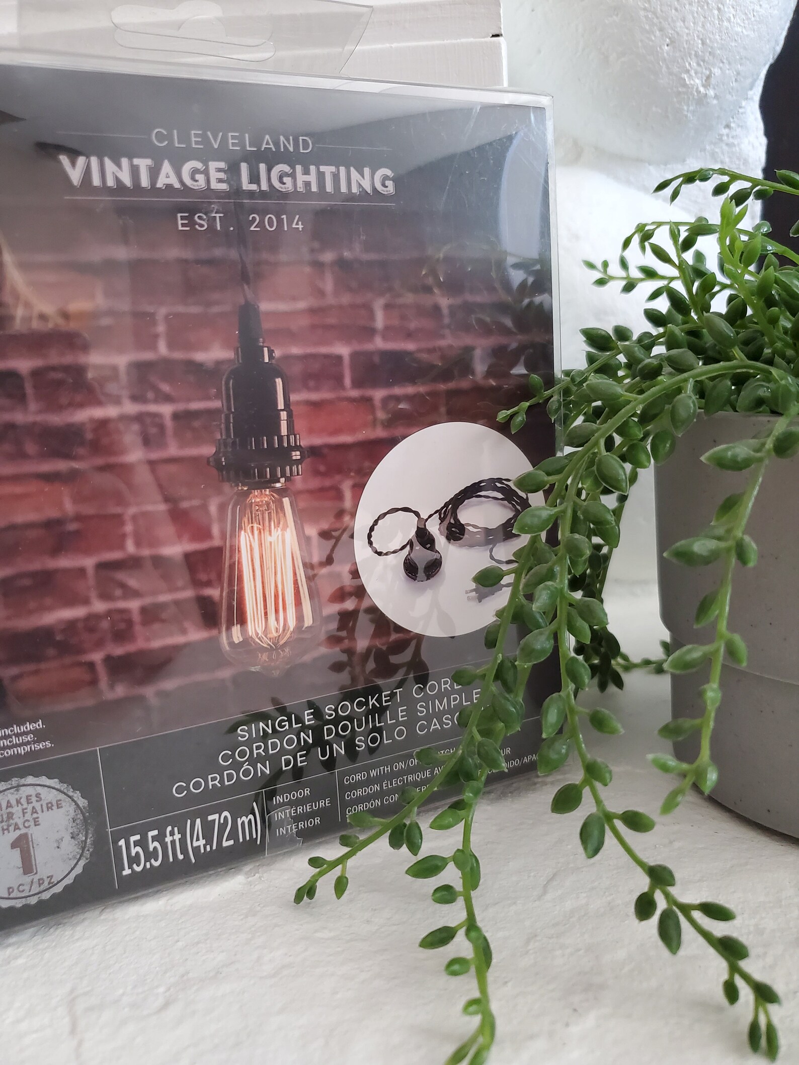 PlugIn Swag Pendant Light Single Socket Cord Industrial Etsy
